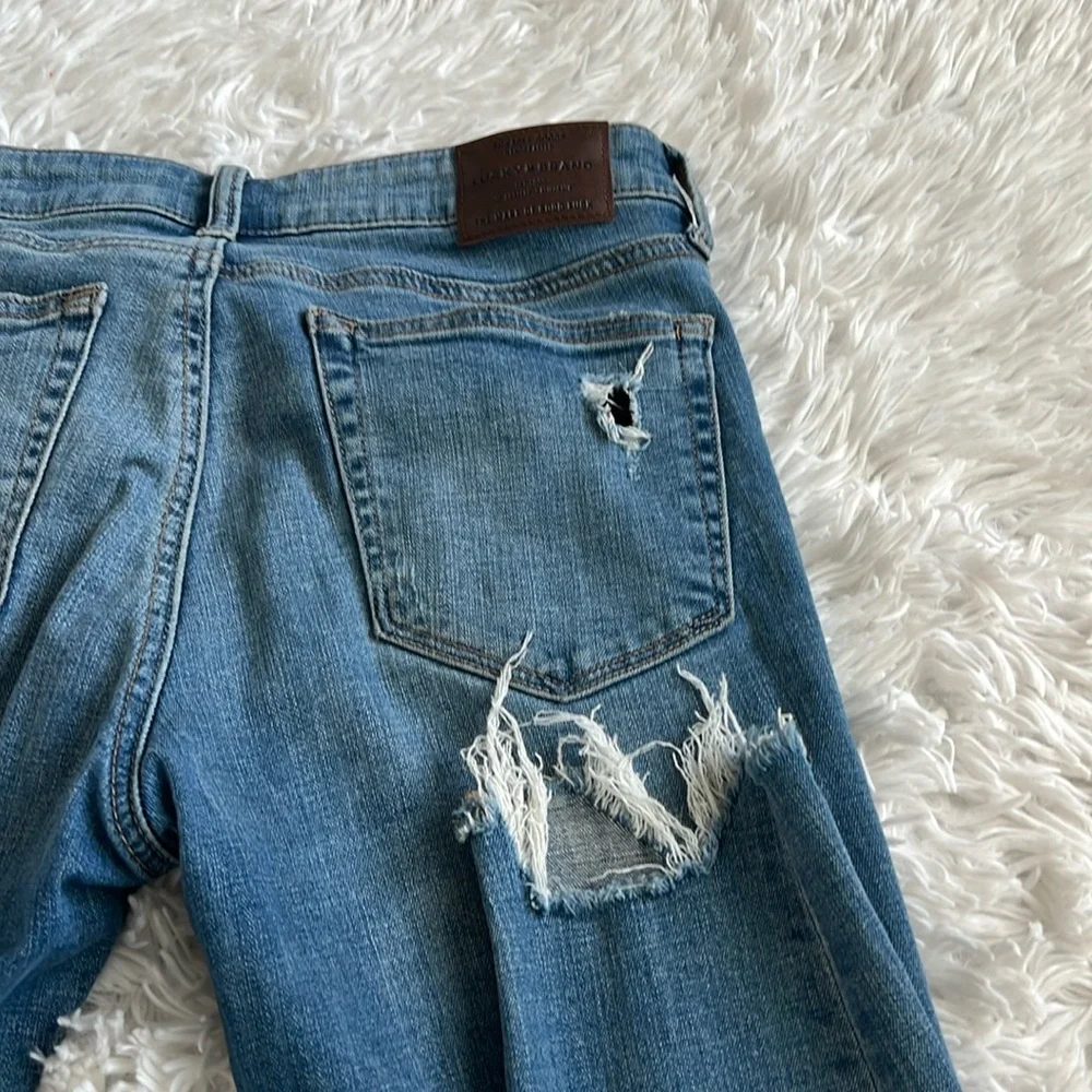 Lucky Brand Ava Skinny Distressed Jeans - Picture 6 of 7